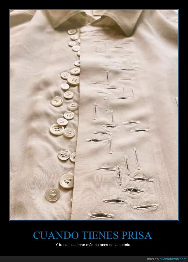 camisa,costura,botones,desastre,agujeros
