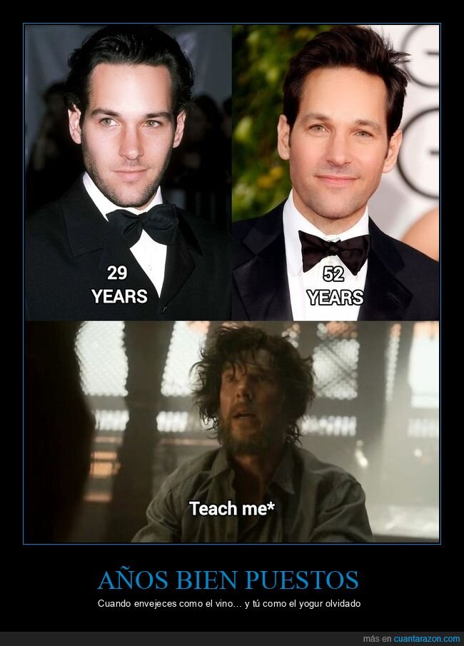 envejecimiento,juventud,famosos,comparaci&oacute;n,maquillaje,paul ruud