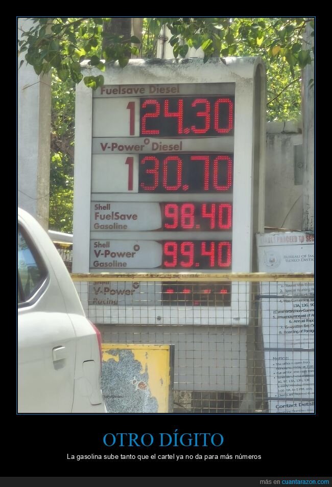 gasolina,diesel,precios,inflaci&oacute;n,gasolinera
