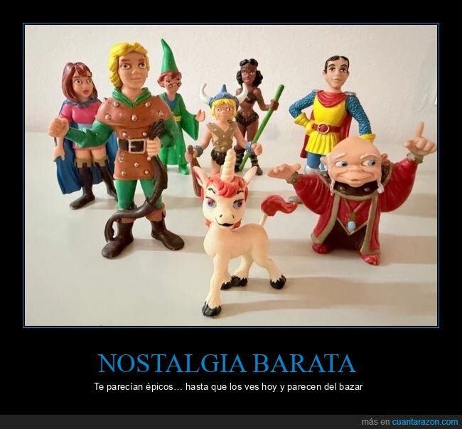 nostalgia,infancia,dibujos,figuras,colecci&oacute;n,dragonez y mazmorras