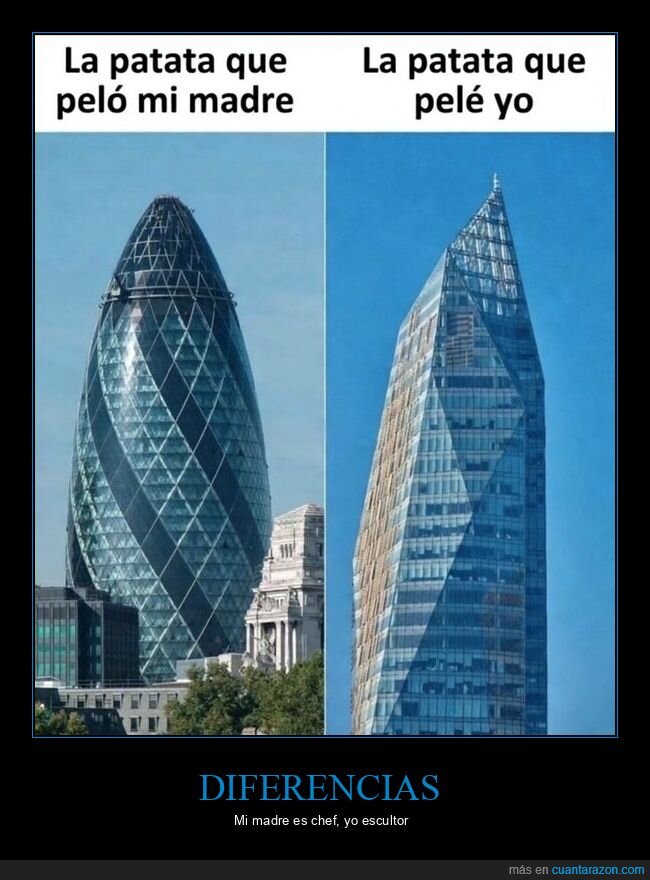 patata,torpeza,comparaci&oacute;n,cocina,edificios