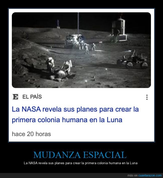 NASA,Luna,colonia,alquiler,mudanza