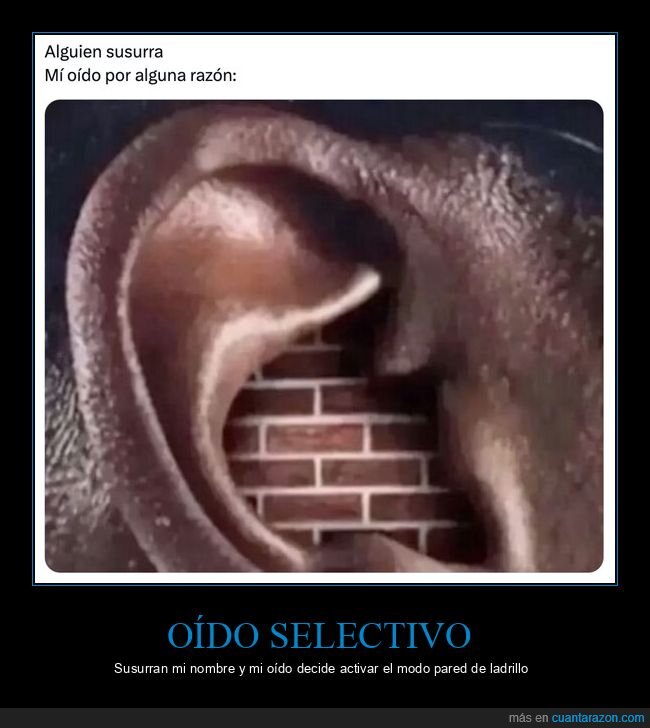 susurro,oido,sordera,incomunicacion,absurdo