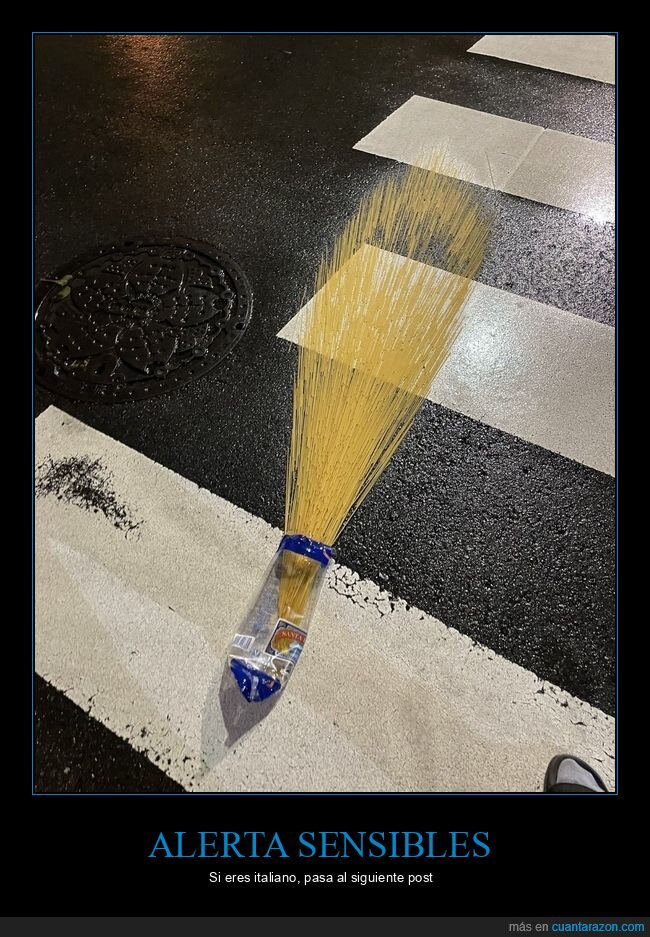 espaguetis,camion,atropello,asfalto,noticias