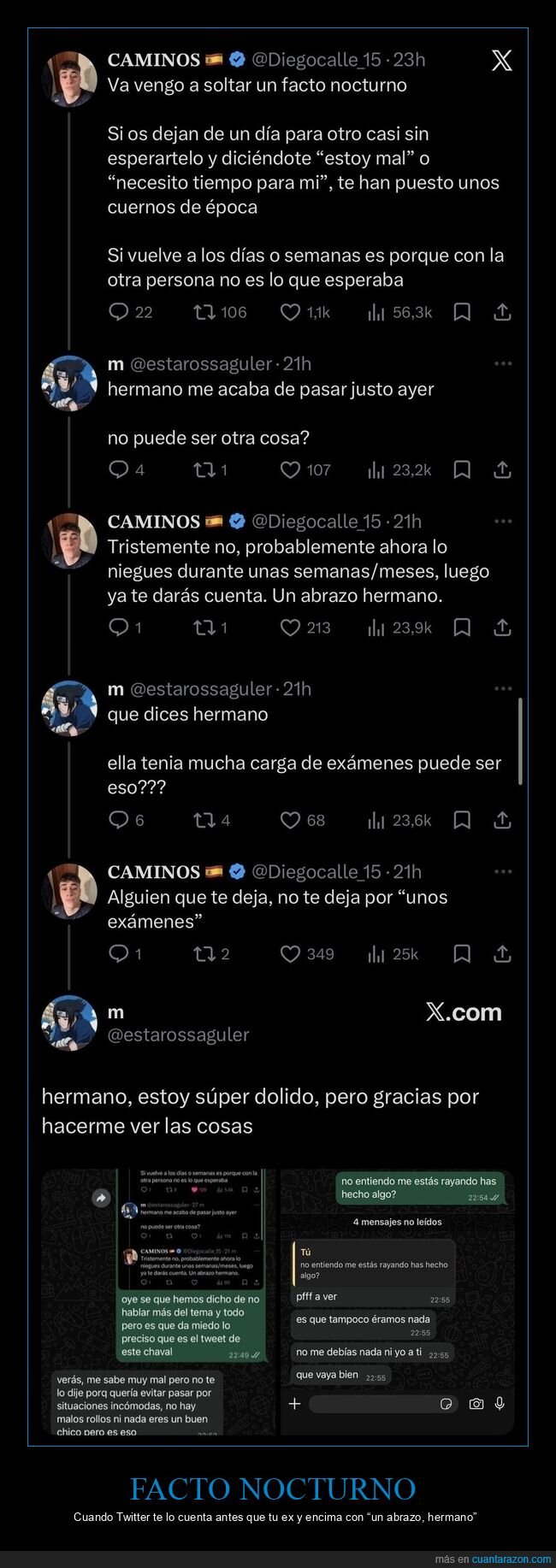 infidelidad,Twitter,ruptura,cuernos,mensajes