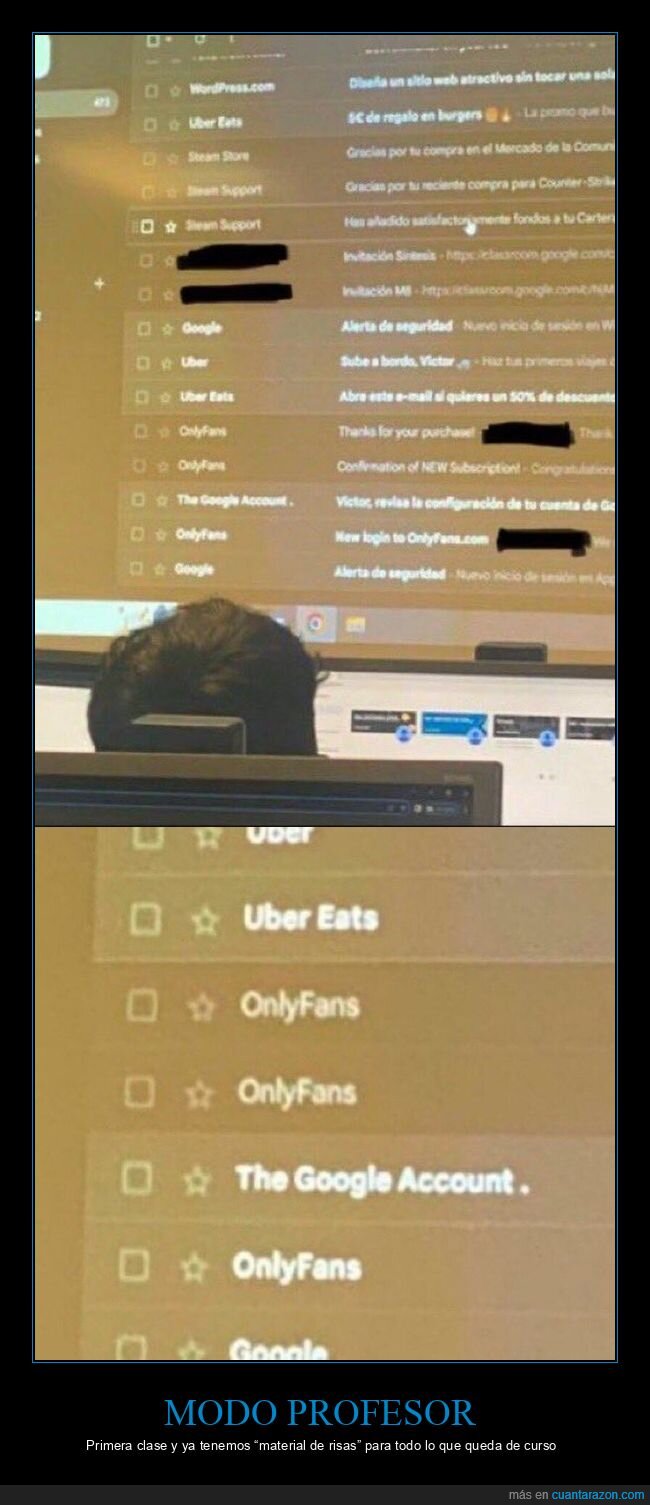 aula,profesor,proyector,correo,OnlyFans
