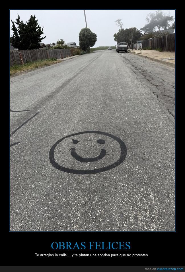 asfalto,obras,carretera,sonrisa,bache