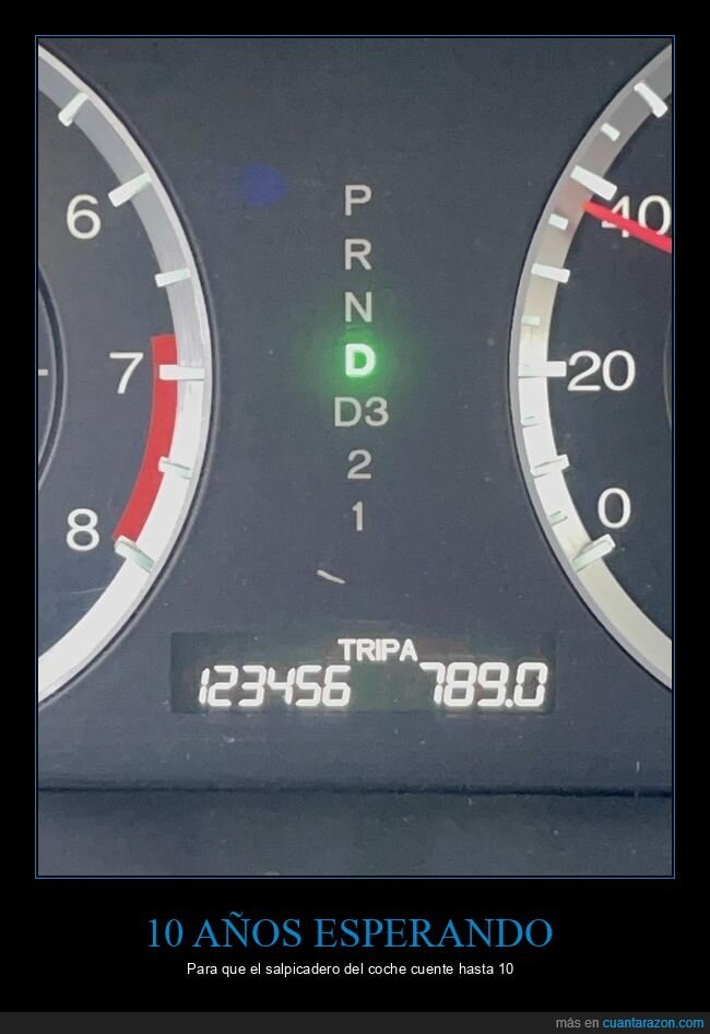 coche,odometro,espera,logro,numeros
