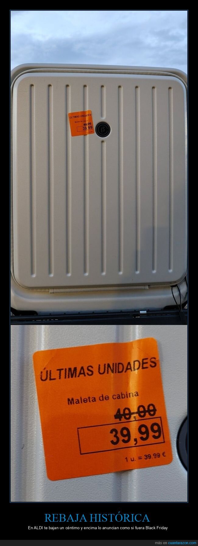 ALDI,maleta,rebaja,oferta,supermercado