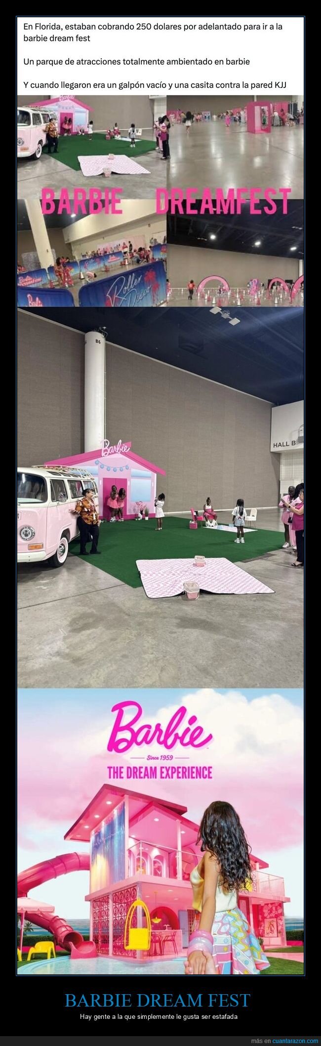 Barbie,Florida,estafa,galp&oacute;n,decepci&oacute;n