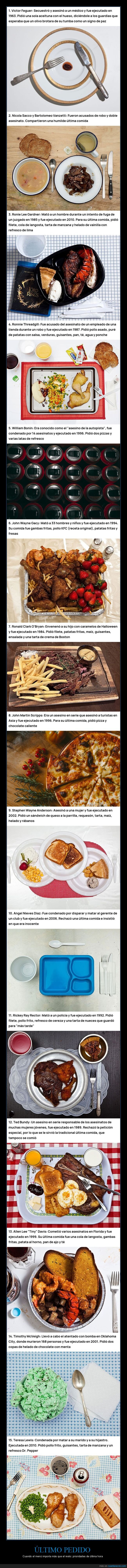 prisi&oacute;n,condena,comida,&uacute;ltimo,men&uacute;