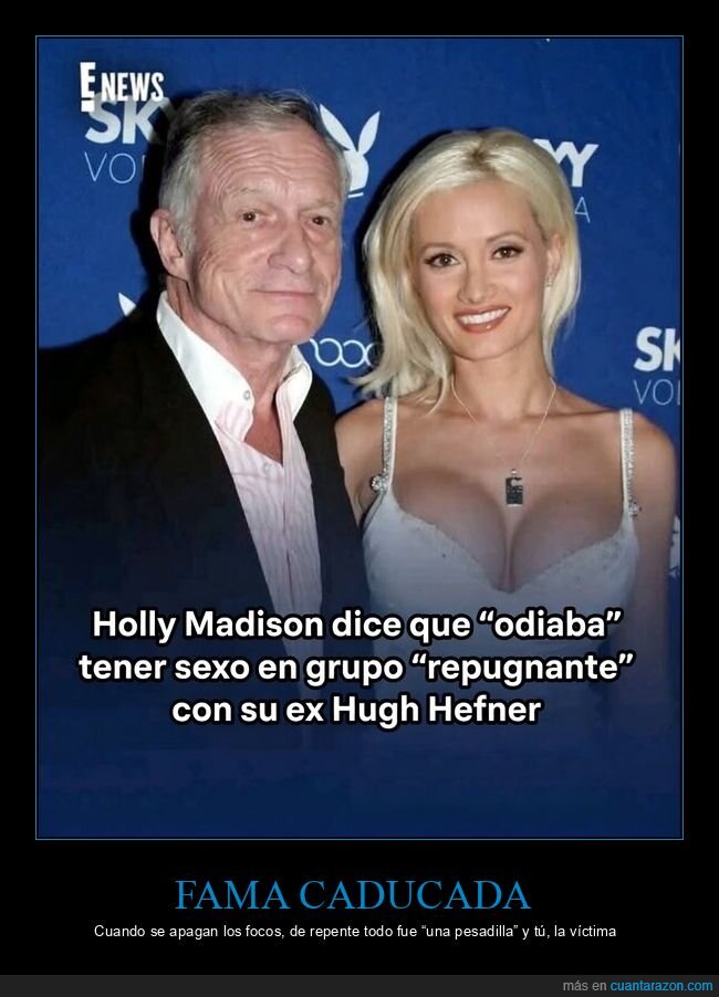 fama,expareja,pol&eacute;mica,titulares,arrepentimiento,hugh hefner