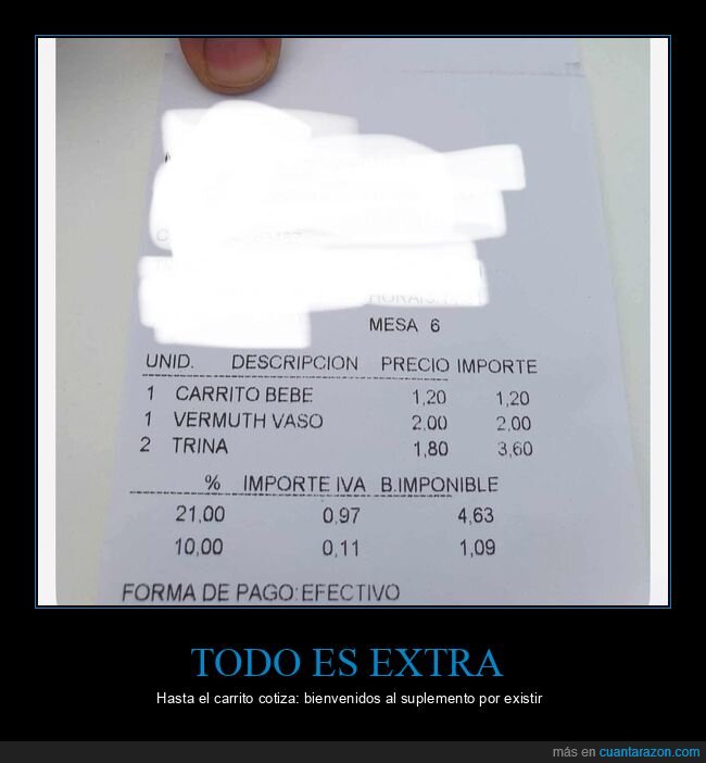 carrito,beb&eacute;,ticket,recargo,hosteler&iacute;a