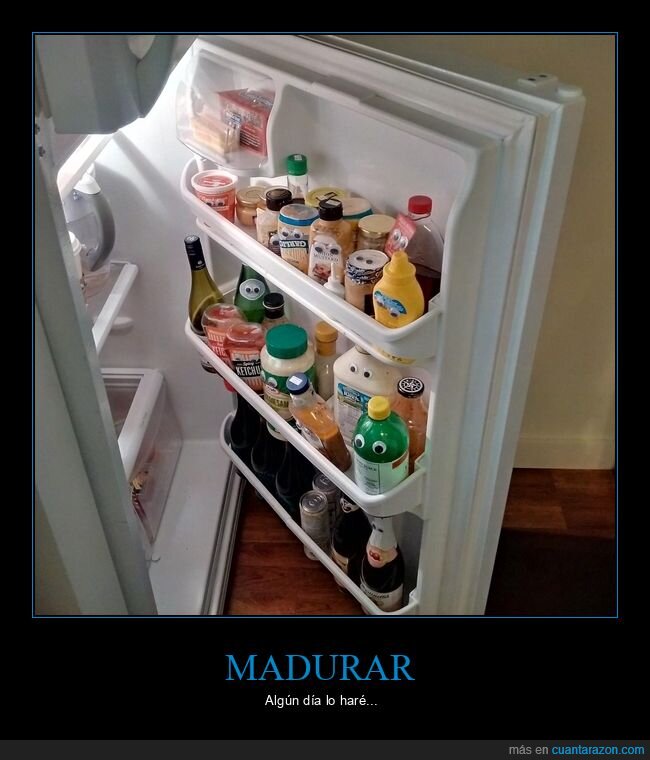 nevera,salsas,ojos,inocentada,cocina