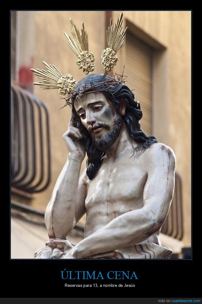 reserva,jueves,despedida,cena,Jes&uacute;s