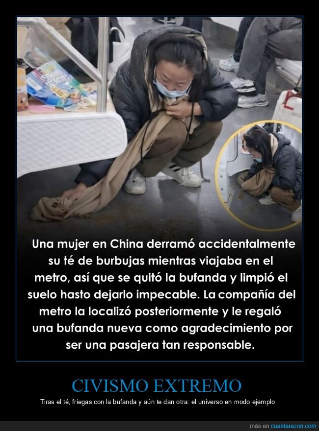 civismo,metro,t&eacute;,disciplina,verg&uuml;enza