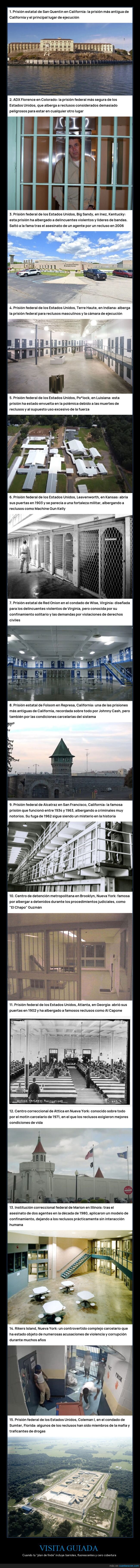 prisi&oacute;n,barrotes,reclusos,seguridad,turismo