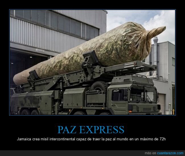 misil,jamaica,propaganda,guerra,parodia
