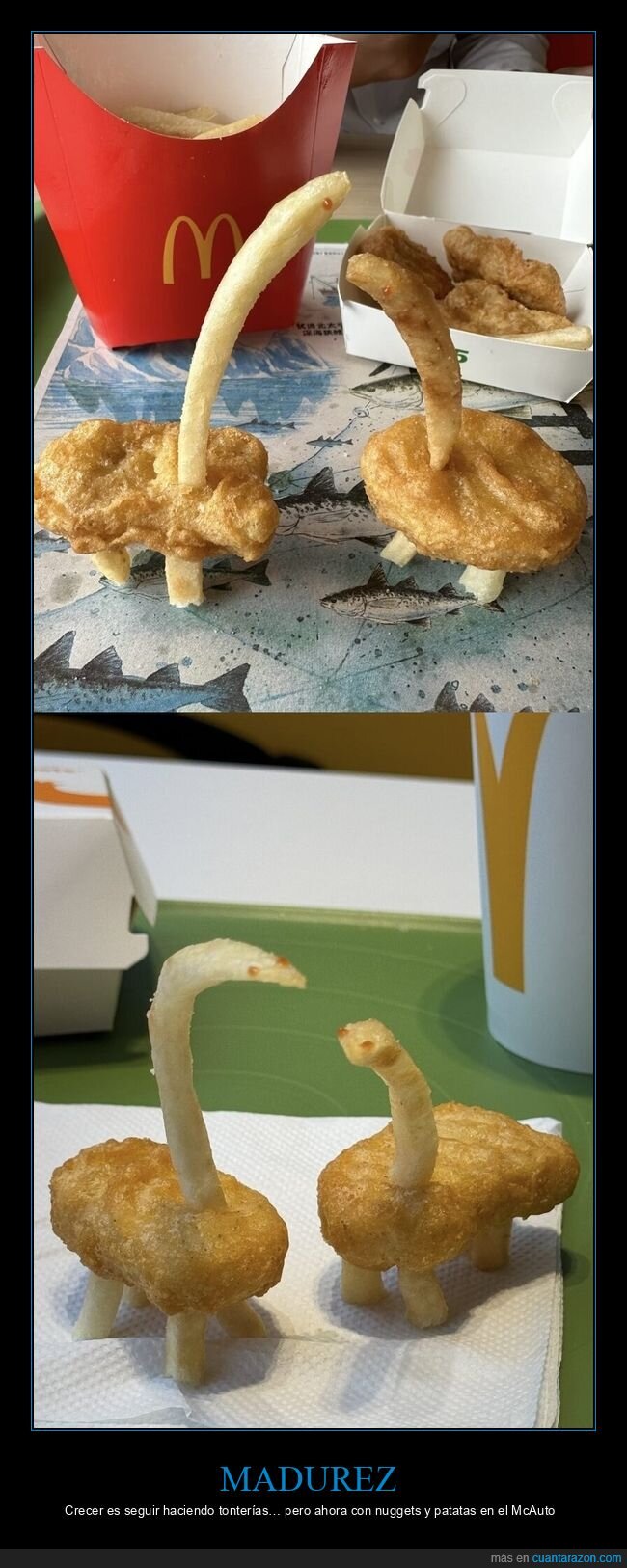 mcdonalds,nuggets,patatas,infancia,colegueo