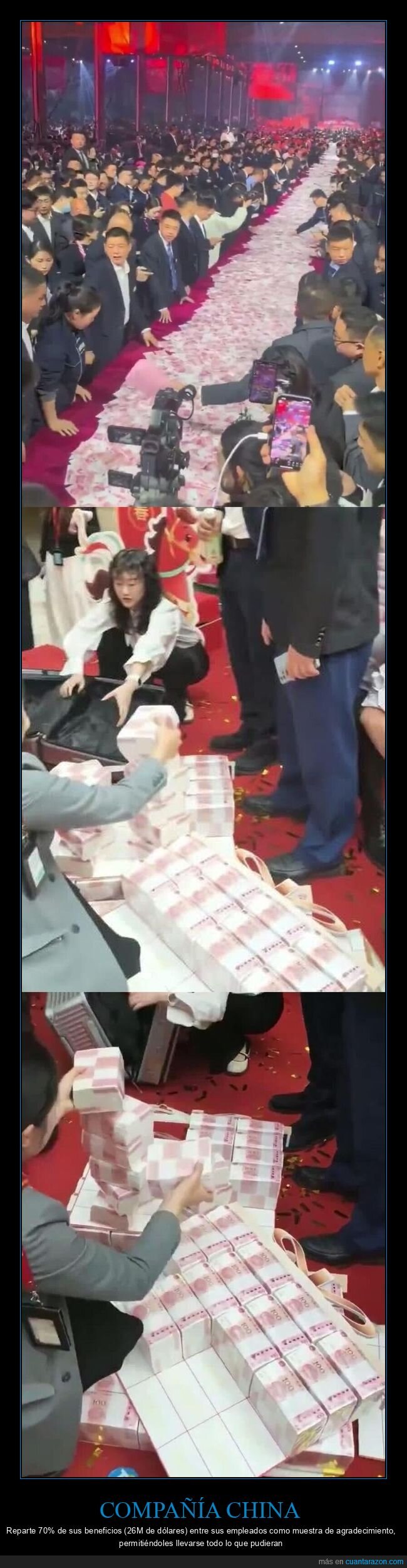 beneficios,empleados,empresa,reparto,dinero