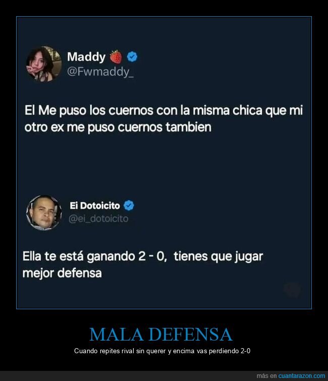 infidelidad,ex,cuernos,defensa,marcaje