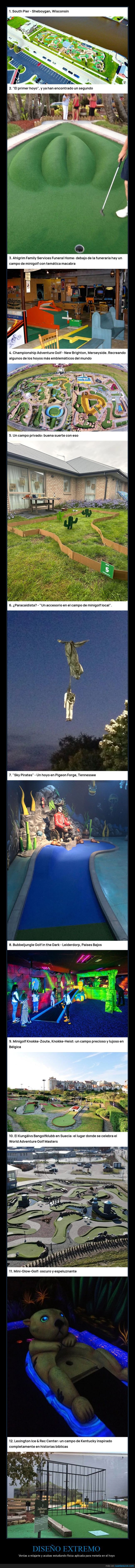 minigolf,obst&aacute;culos,locura,vacaciones,dise&ntilde;o