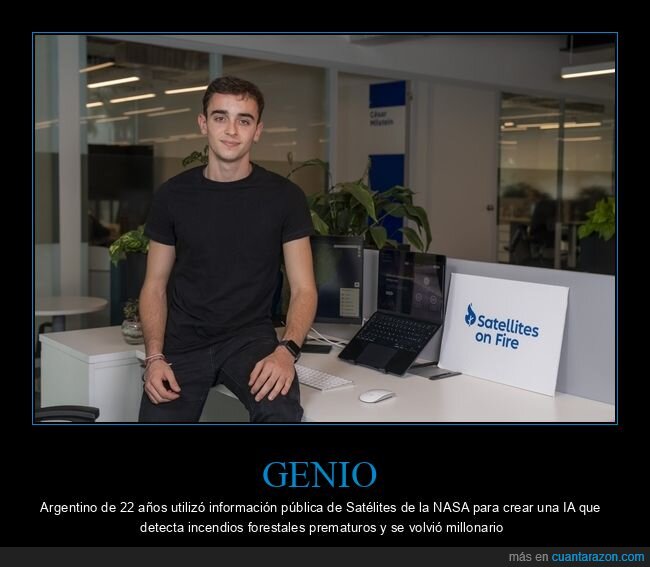 NASA,sat&eacute;lites,incendios,inteligencia,Franco Rodr&iacute;guez Viau