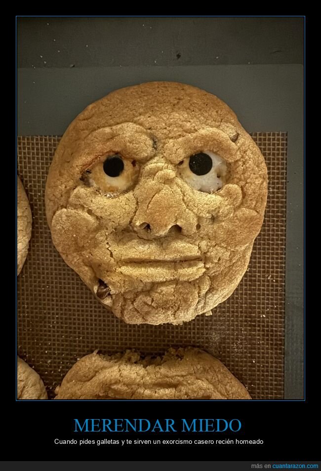 galletas,reposter&iacute;a,terror,ni&ntilde;os,cara