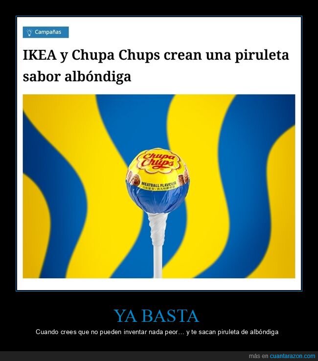 IKEA,ChupaChups,albondiga,marketing,campa&ntilde;as