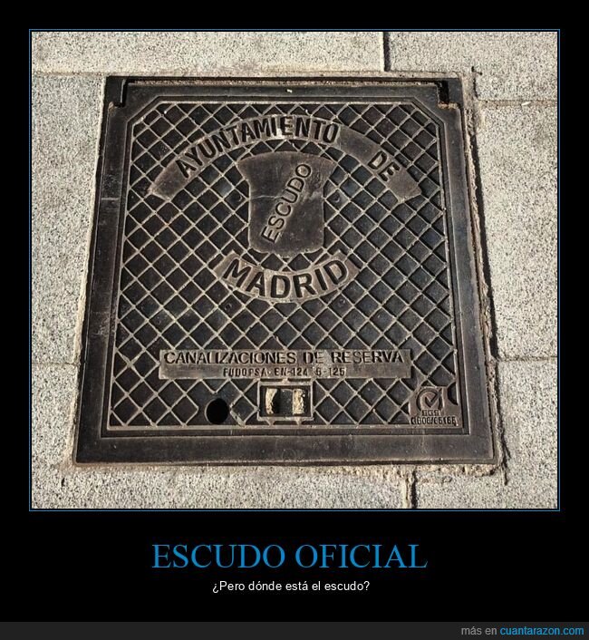 Madrid,alcantarilla,Ayuntamiento,escudo,canalizaciones