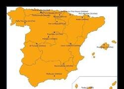 Enlace a El mapa identifica las cumbres más elevadas de las 17 comunidades