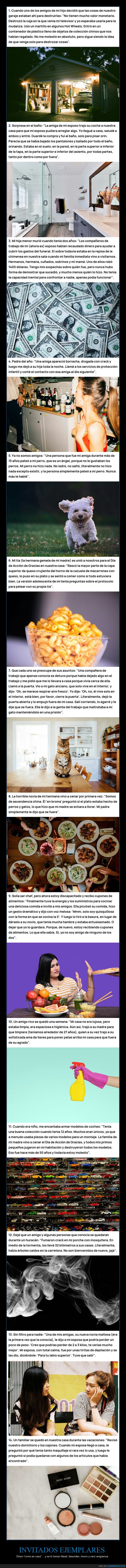 invitados,desconsideraci&oacute;n,casa,normas,convivencia