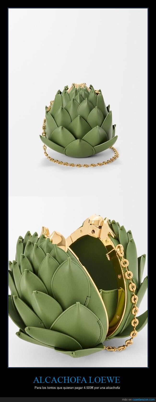 Loewe,bolso,alcachofa,lujo,precio