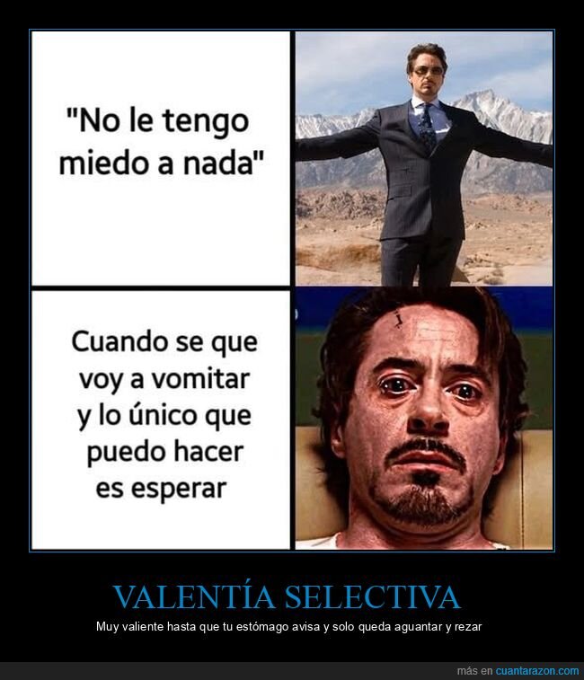 v&oacute;mito,miedo,valent&iacute;a,aguantar,arcada