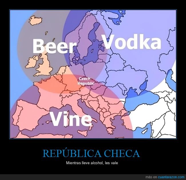 europa,mapa,alcohol,cerveza,vodka