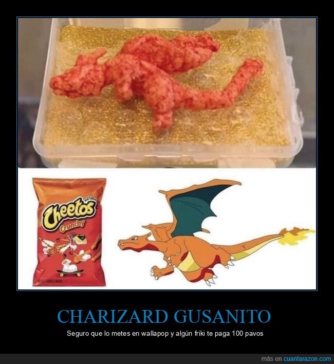 cheetos,pokemon,charizard,coleccionismo,decepcion