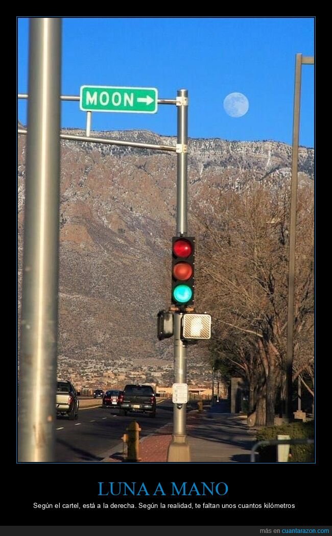 luna,se&ntilde;al,carretera,sem&aacute;foro,despiste