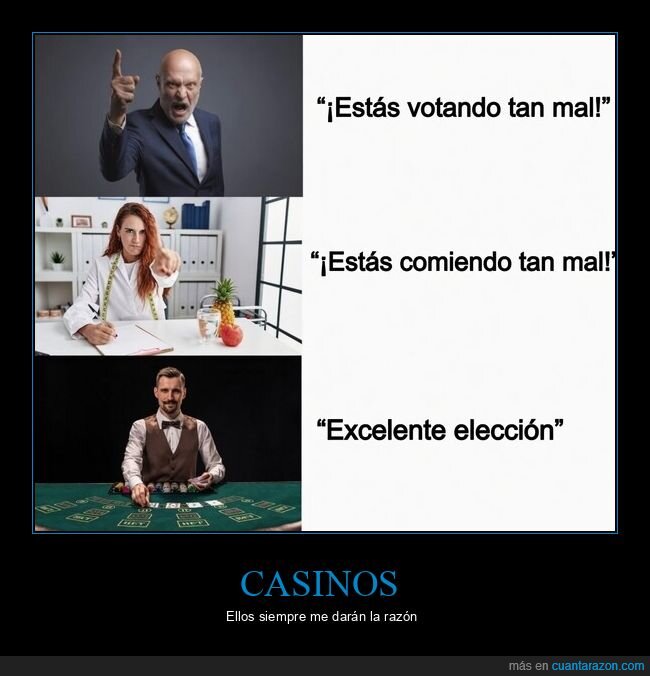 votaci&oacute;n,dieta,casino,hipocres&iacute;a,crupier