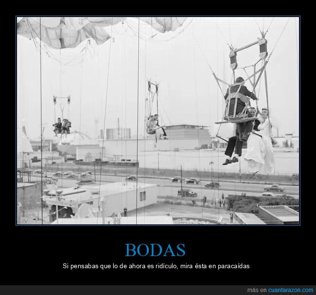 boda,paracaidas,NuevaYork,1940,locura