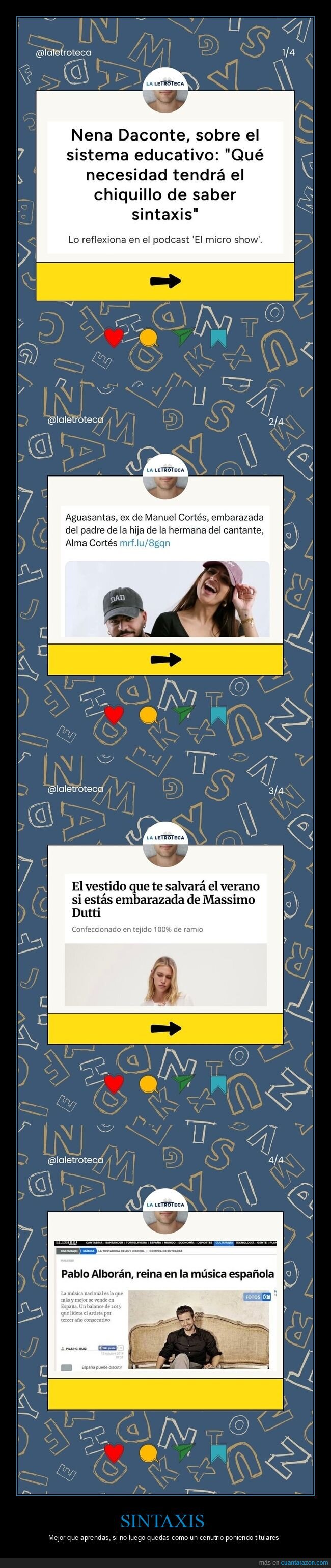 titulares,cotilleo,educacion,famosos,algoritmo