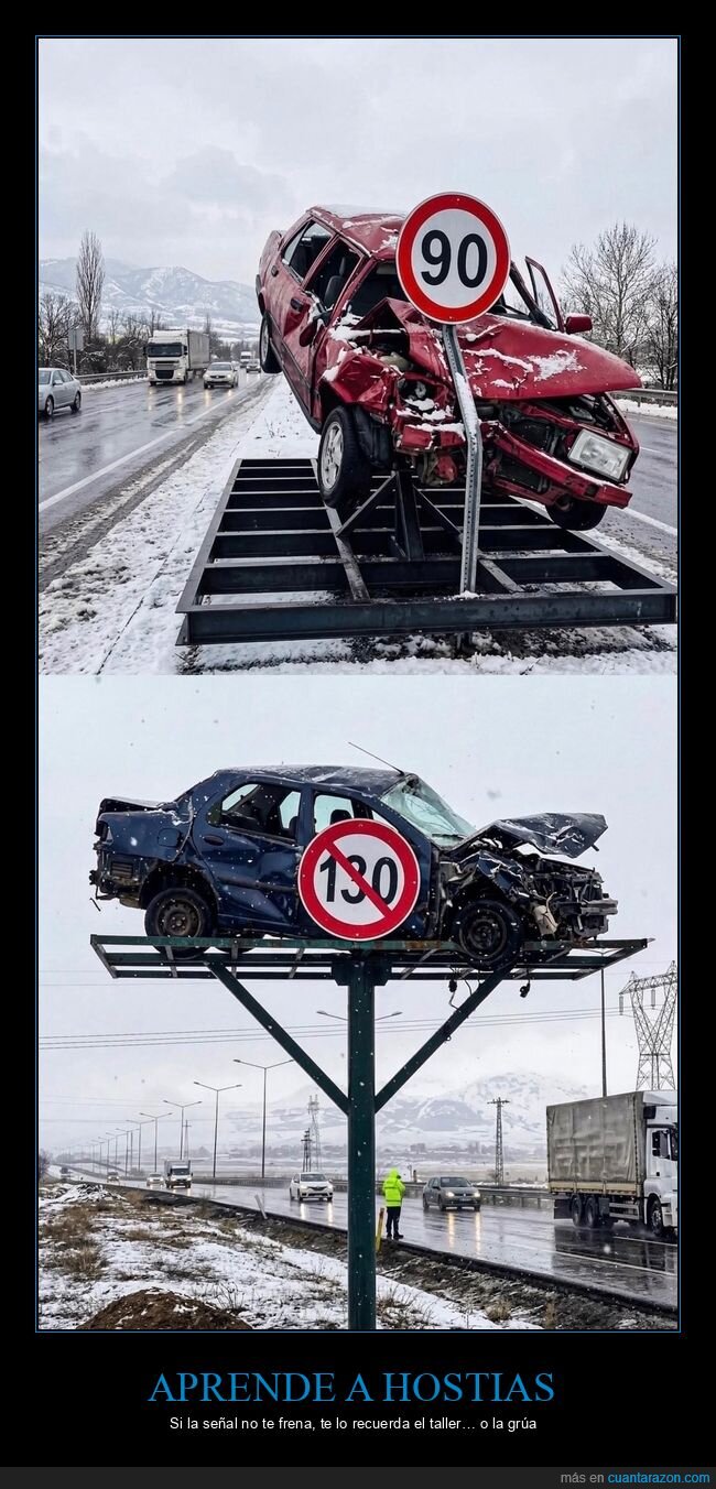 Turqu&iacute;a,carretera,velocidad,accidente,se&ntilde;ales
