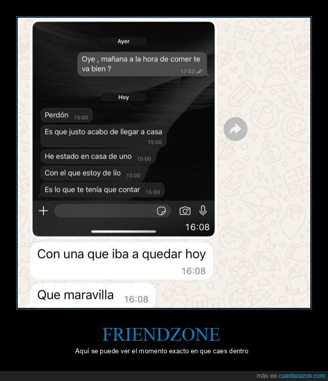 whatsapp,quedada,plant&oacute;n,ligue,conversaci&oacute;n