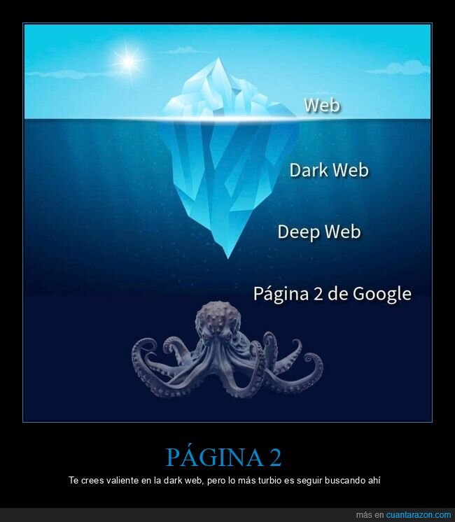 Google,b&uacute;squeda,internet,iceberg,pulpo