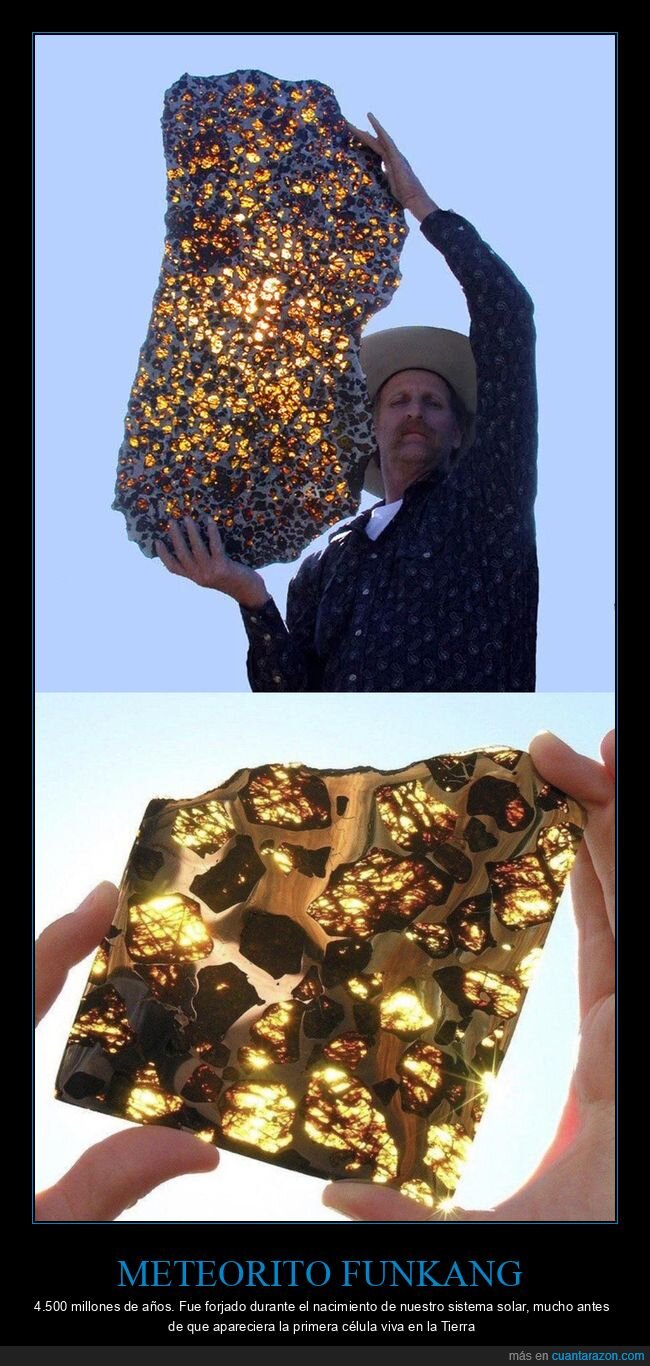 meteorito,Fukang,espacio,antig&uuml;edad,brillo