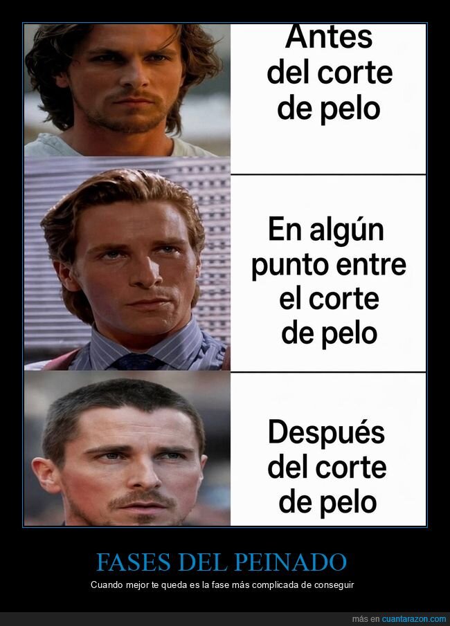 peluquer&iacute;a,corte,barbero,cambio,arrepentimiento