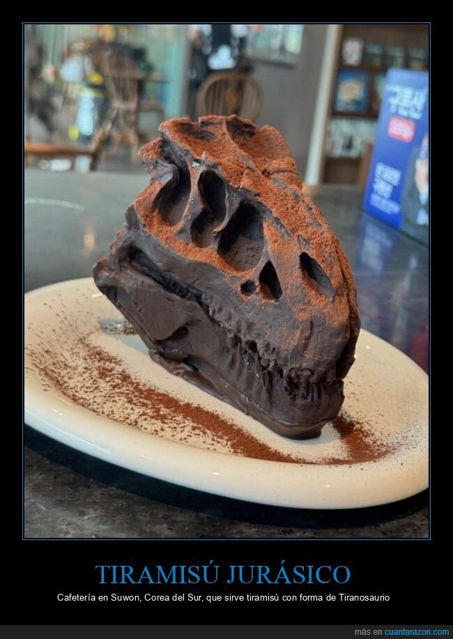 tiramisu,dinosaurio,cafe,postre,marketing