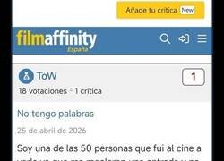 Enlace a Llorando con la reseña de la nueva peli de Eduardo Casanova