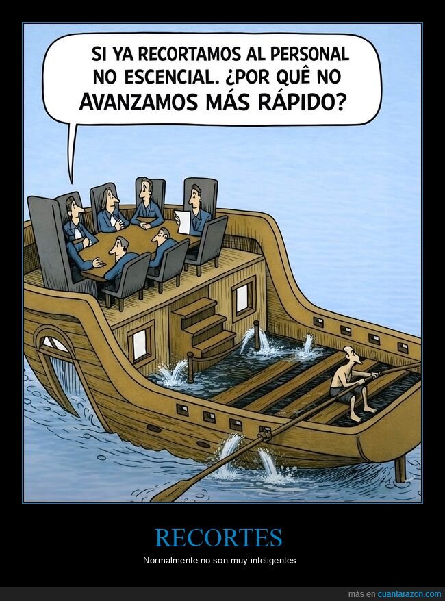 recortes,empresa,directivos,barco,fuga