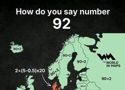 Enlace a Cómo se dice 92 en los distintos países europeos