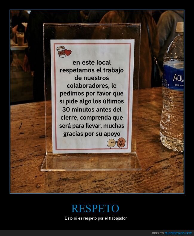 cafeteria,cierre,cliente,horario,llevar